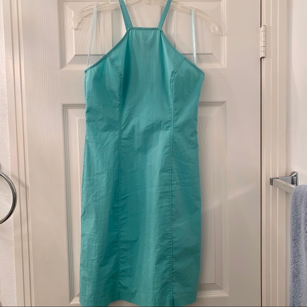 Vintage 90s Y2k Express Halter/High Neck Dress - image 1